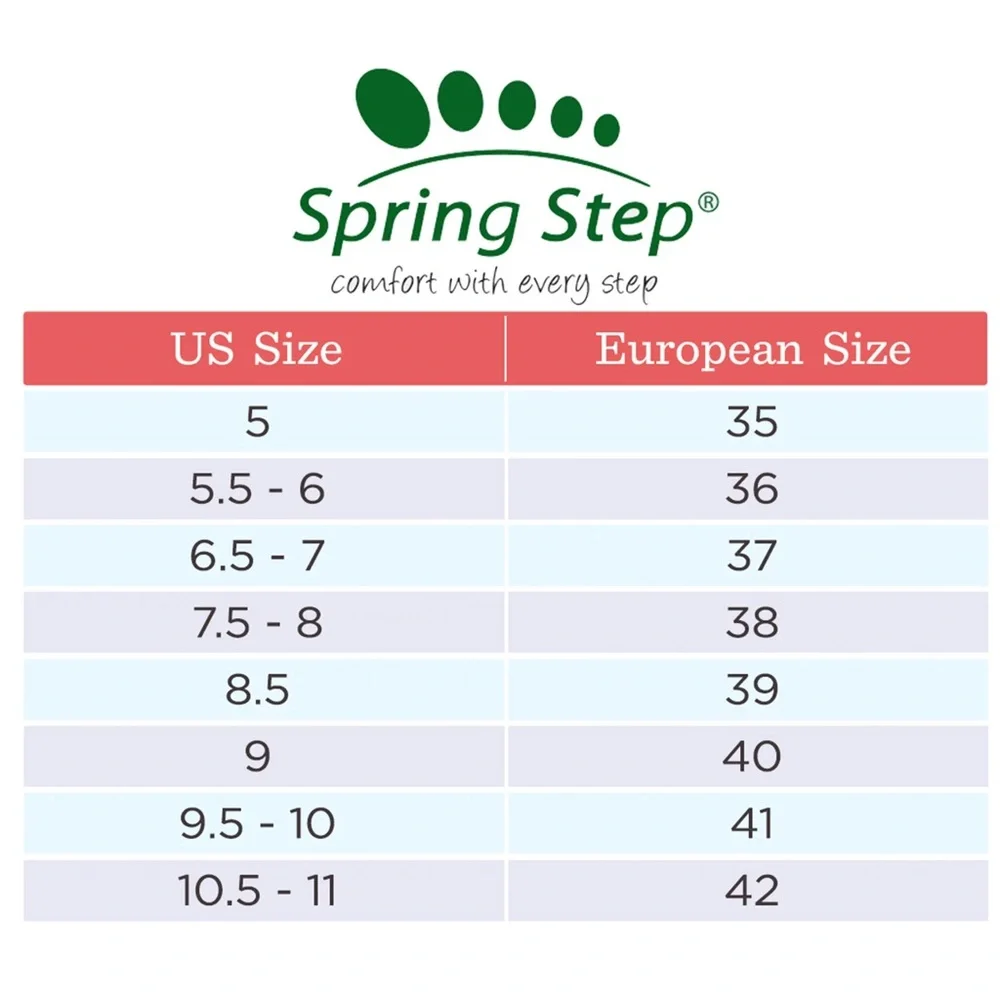 Spring Step Elancer Leather Ballerina Shoes EU 38